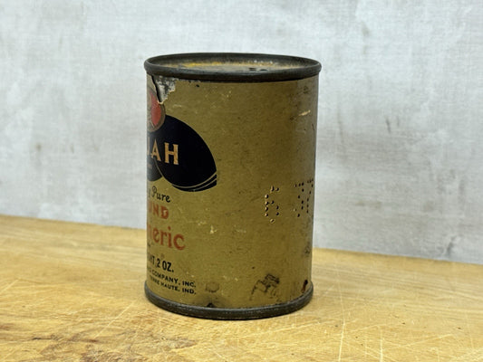 Rajah Brand Ground Turmeric Tin Vintage #1165