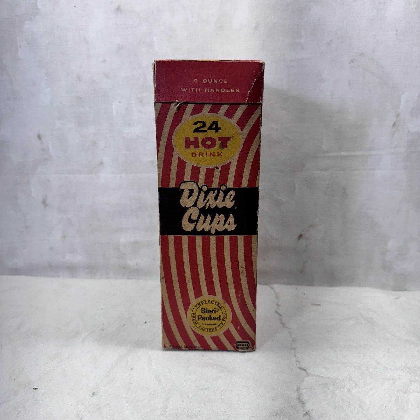 Vintage Dixie Cup Partial NOS Box