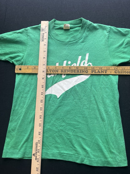 1980s YOUTH Green Oakfield Tshirt
