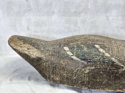 Vintage Wooden Hunting Duck Decoy 