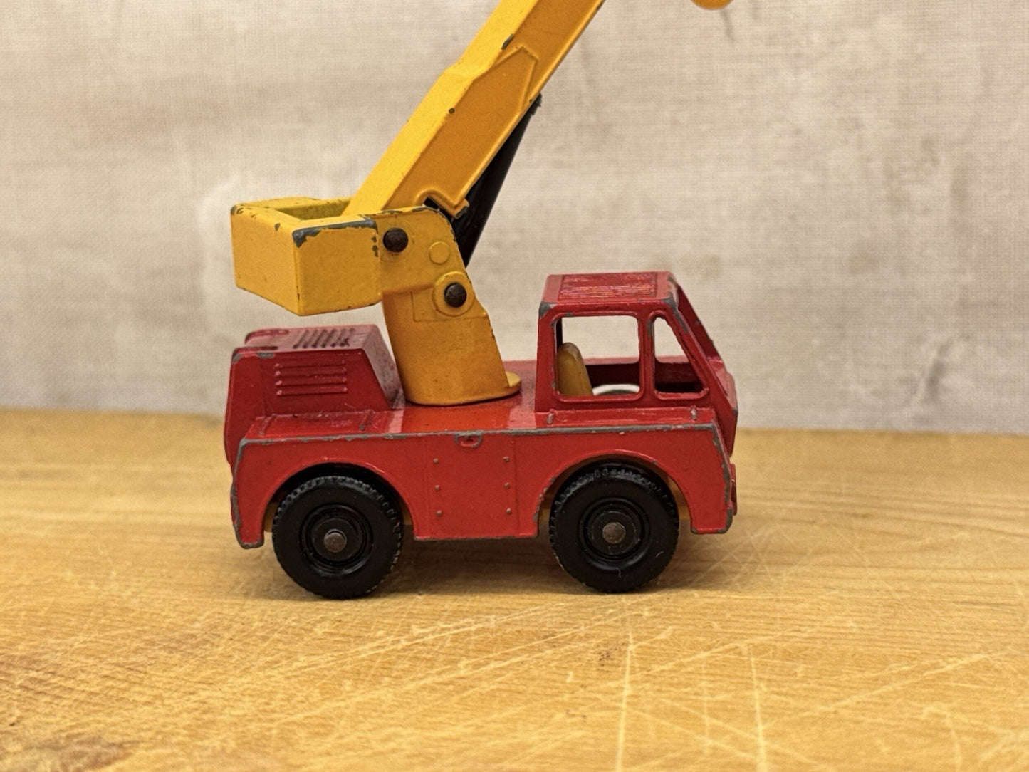 Vintage 1969 Lesney Matchbox No.42 Iron Fairy Crane Made in England