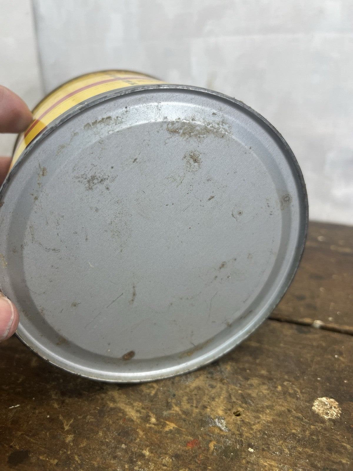 Vintage Mancave Johnson Wax Tin