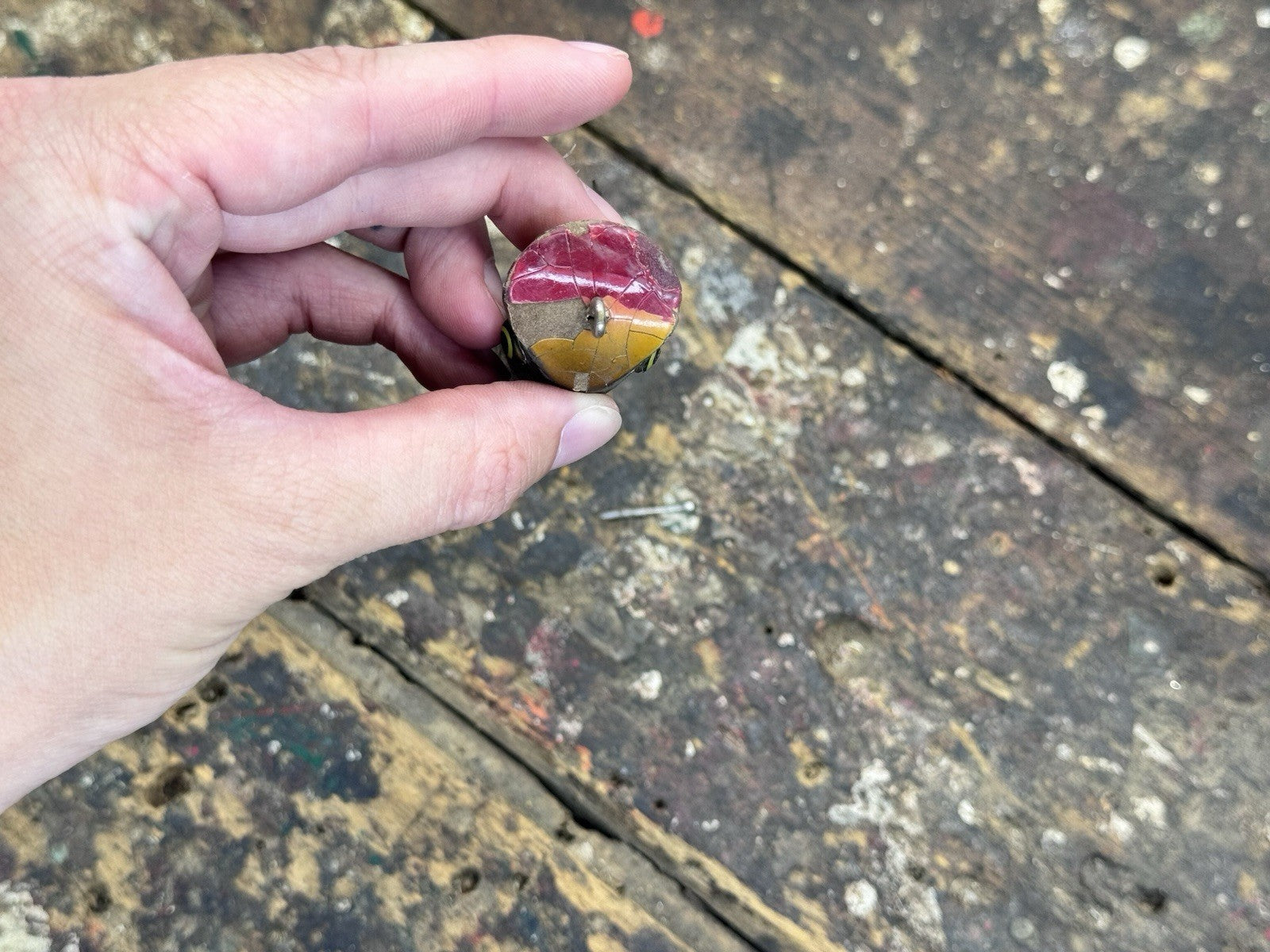Antique Wood Fishing Lure #1003