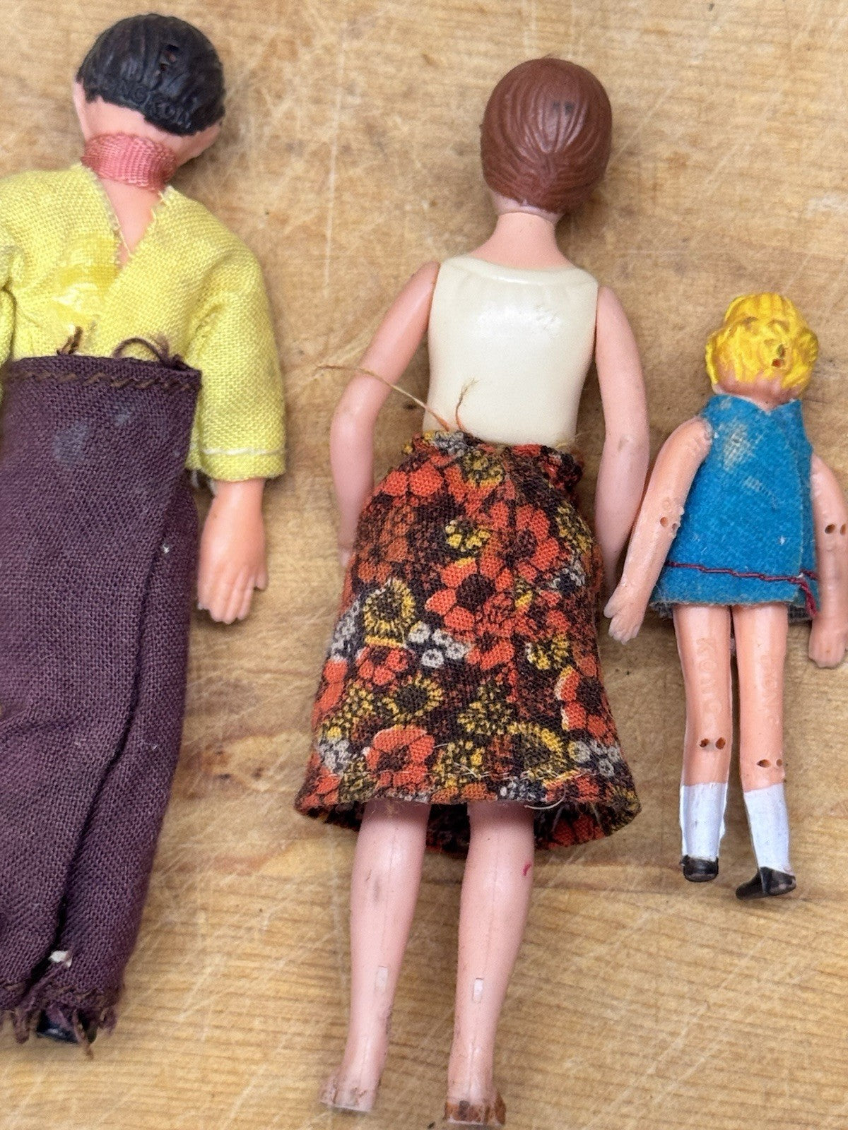 Vintage Mini Play Dolls #1233