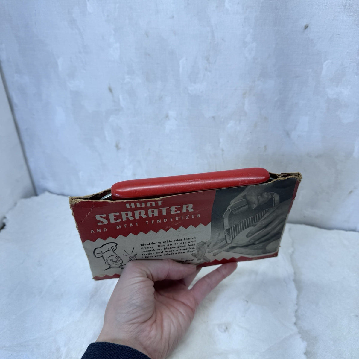 Huot Serrater And Meat Tenderizer NOS Vintage