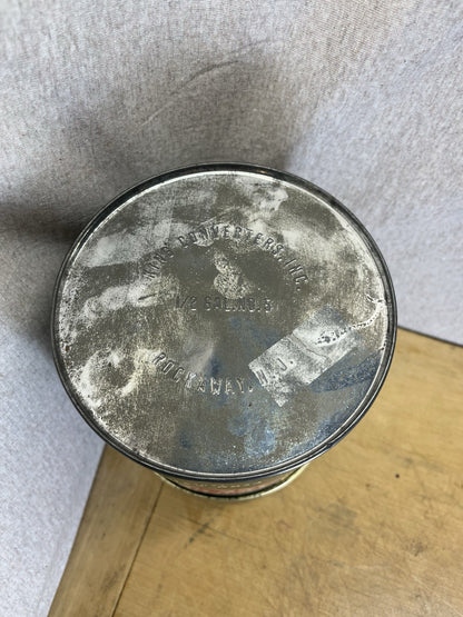 Pensupreme Vintage Ice cream Empty Tin & Cardboard 