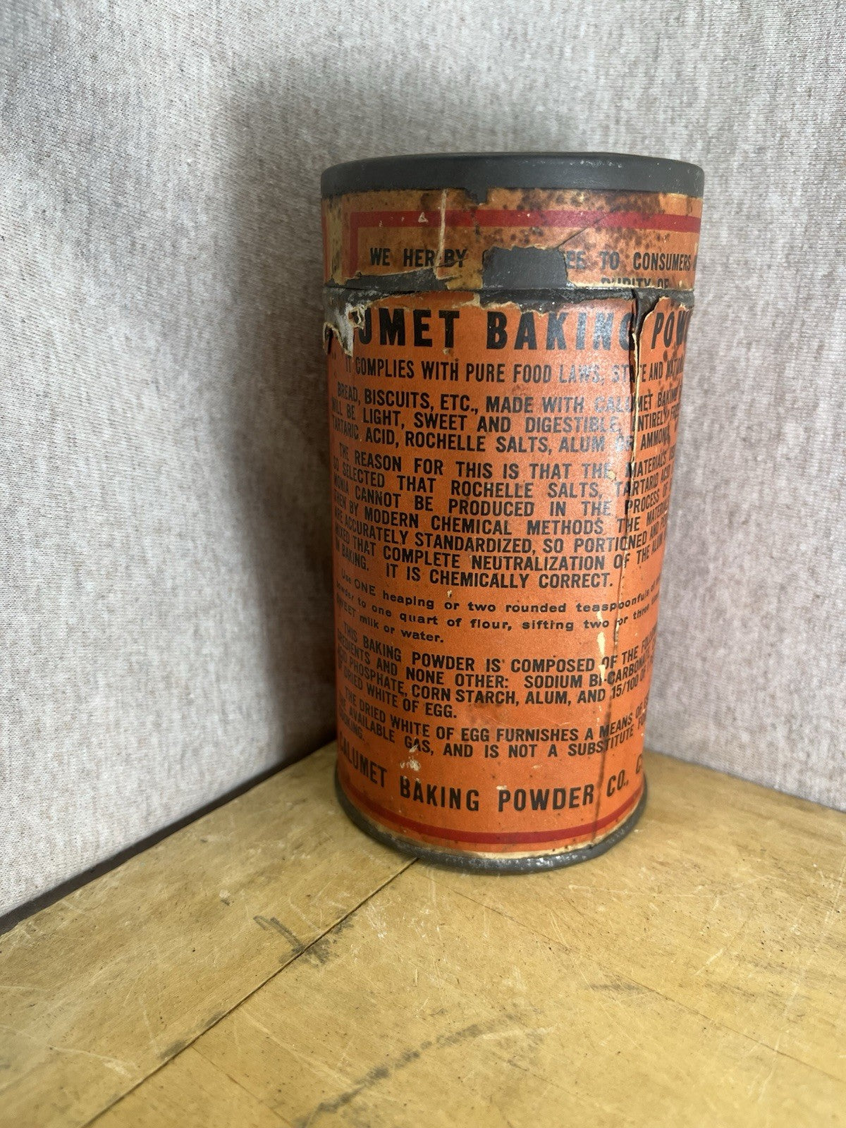 Calumet Vintage Baking Powder Tin