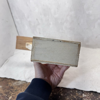 Wooden Laundry Soap Chip Dispenser Vintage 