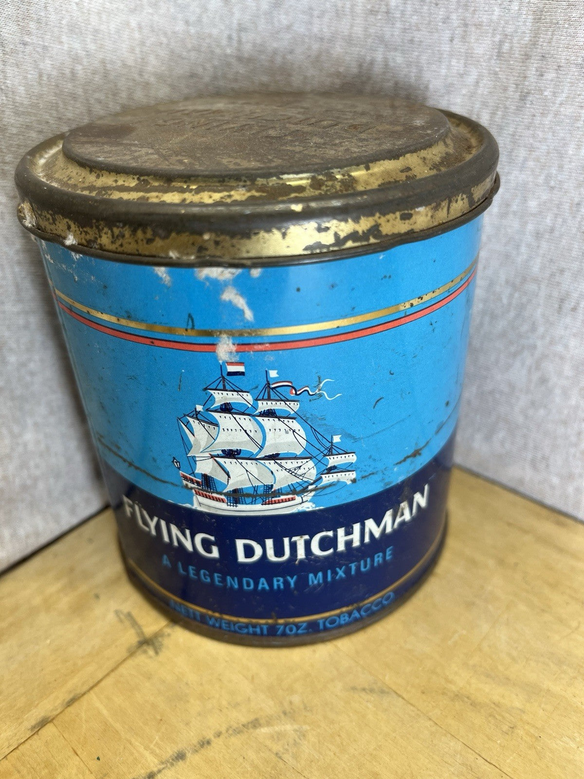 Flying Dutchman Empty Vintage Tobacco Tin
