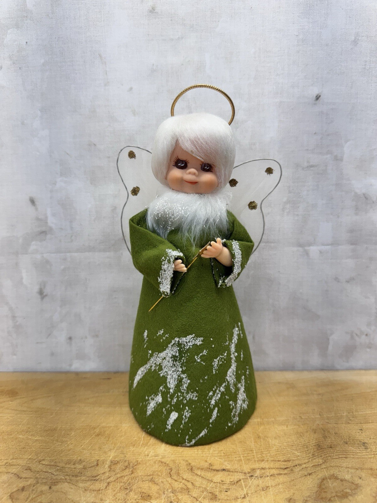 Japan NOS Green Treetop Angel #1034