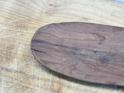 Hand Carved Wood Scoop Antique #1440