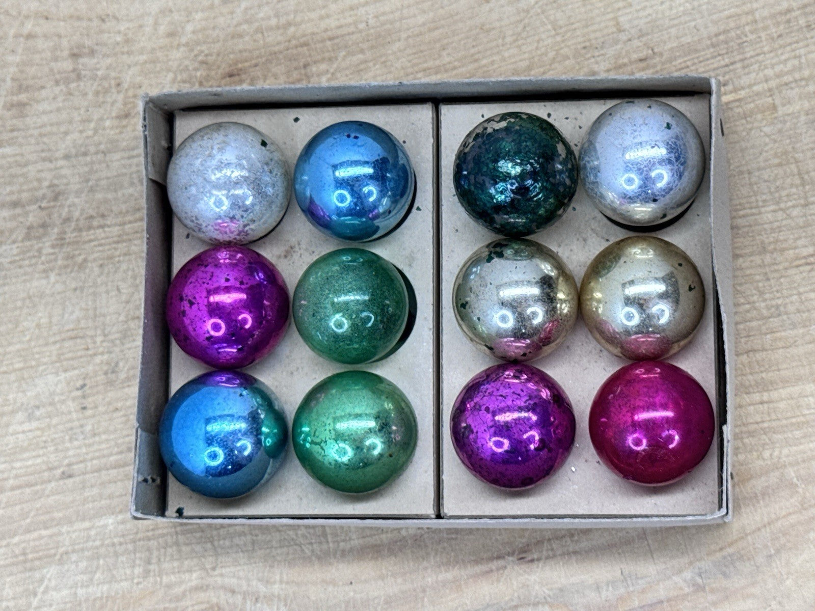 Vintage Shiny Brite Mini Ornaments #1089