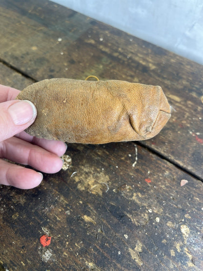 Antique Leather Baby Shoes