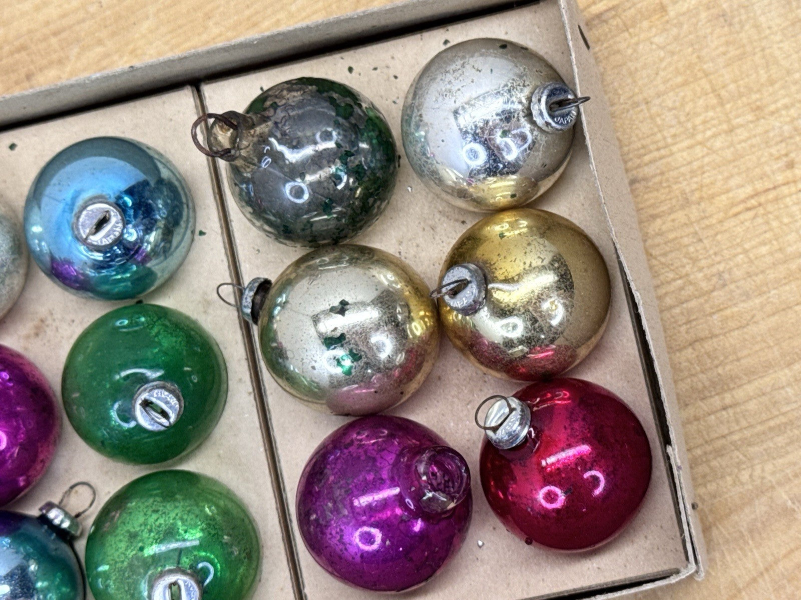Vintage Shiny Brite Mini Ornaments #1089
