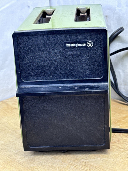 Vintage Green And Black Toaster Display Only #1145