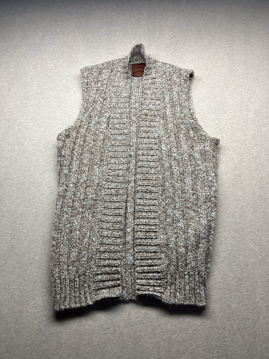 1960s, 70s Grandpas Kings Road Brown Cardigan Sweater