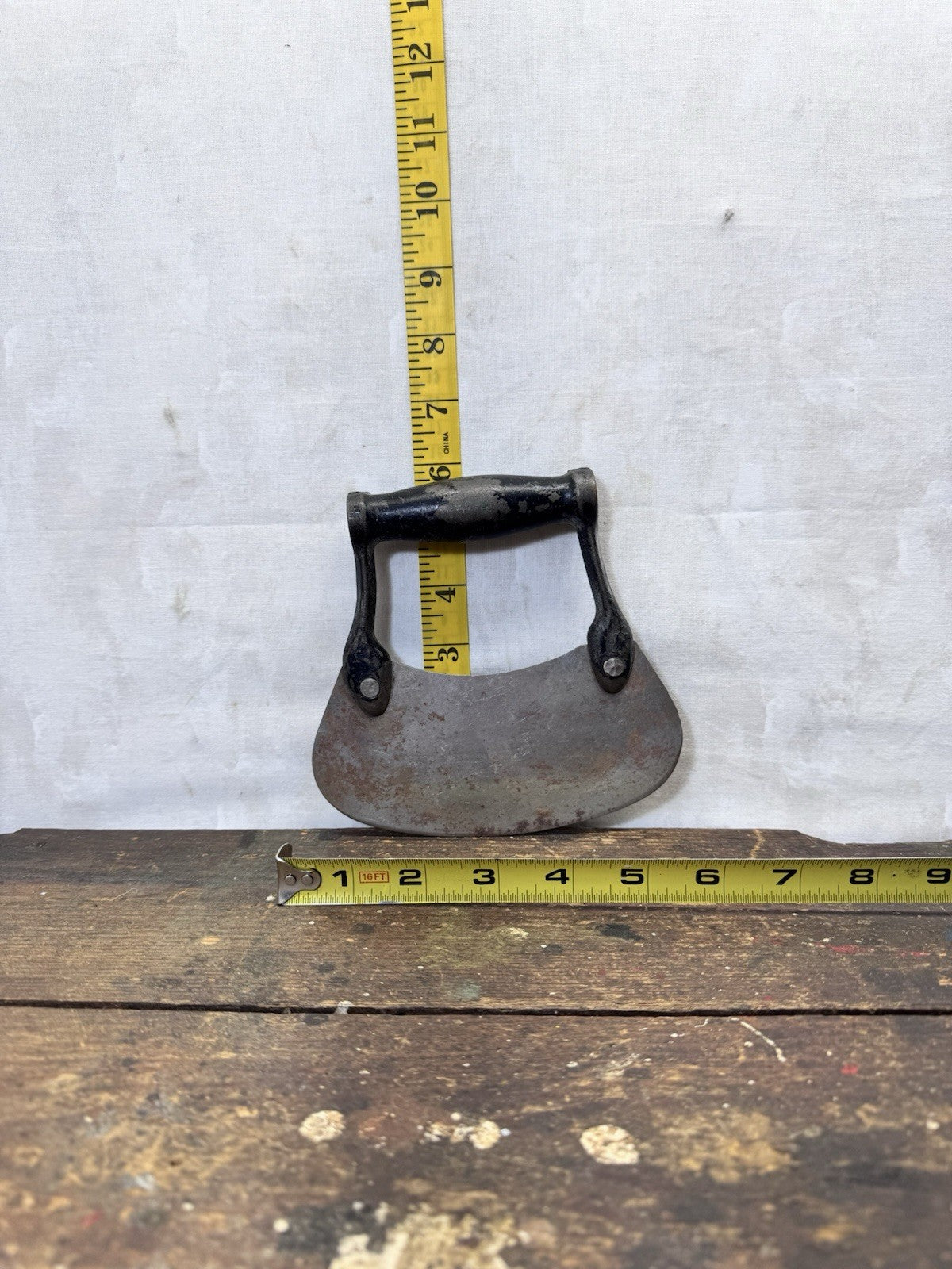 Antique Metal Hand Food Chopper