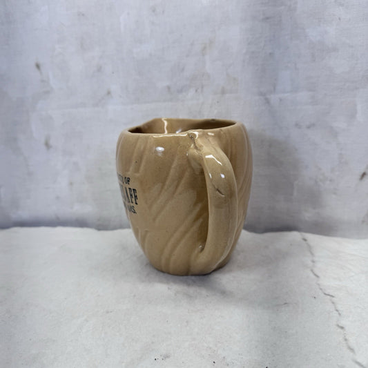 Paul Sielaff Shiocton Wisconsin Stoneware Pitcher Vintage Advertising