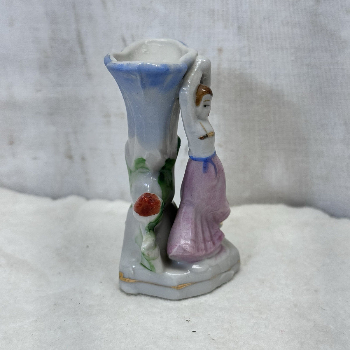 Dancing Lady Vase Occupied Japan Vintage 