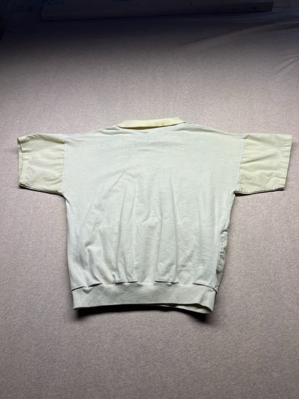 1970-80s Women’s Yellow S Sleeve Knit Top