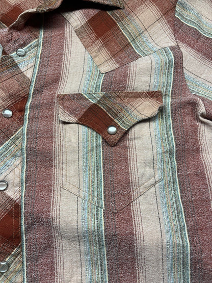 Vtg Pennington Men’s Medium Lsleeve Western Shirt