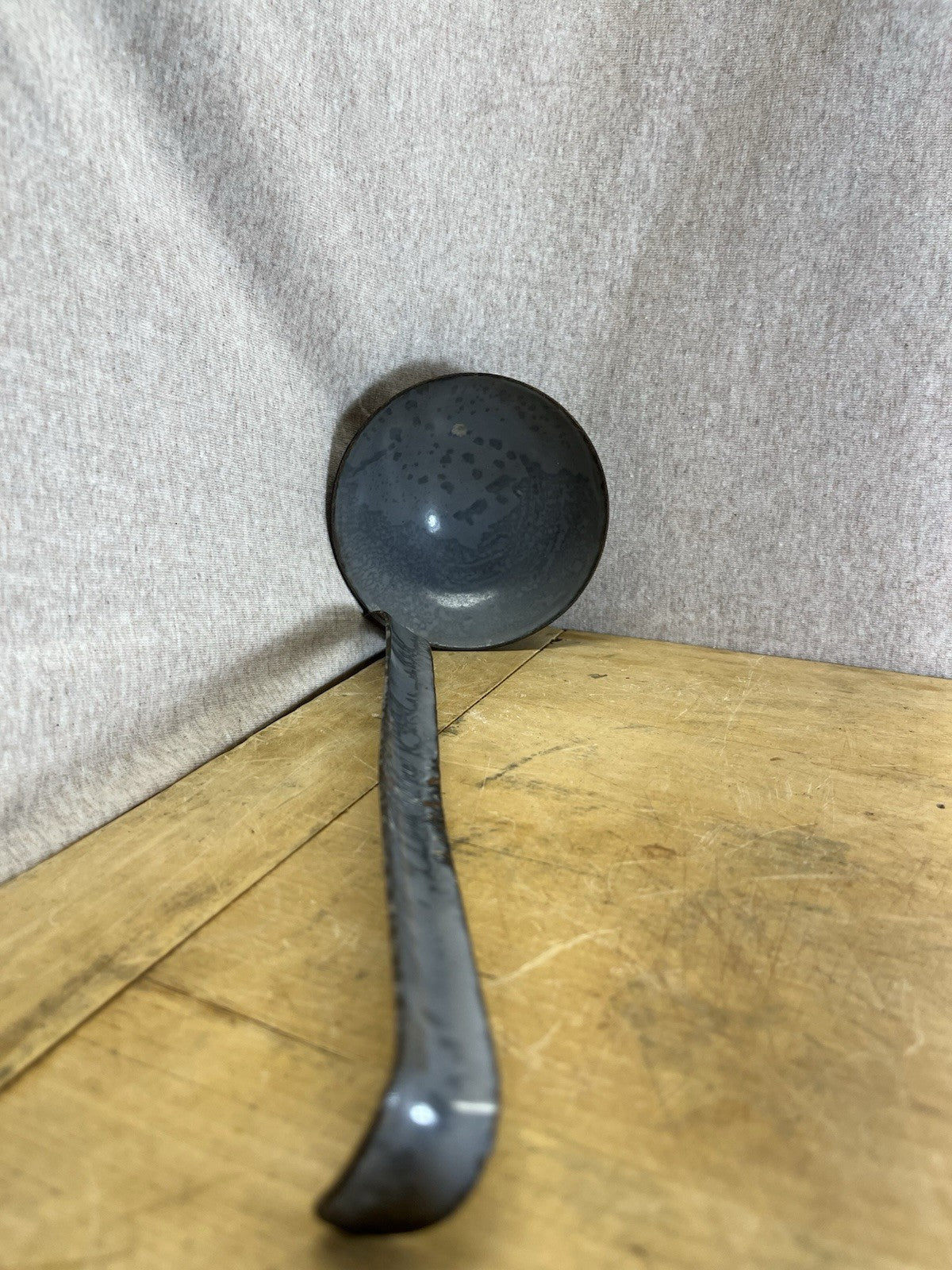 Grey Enamel Laddel 