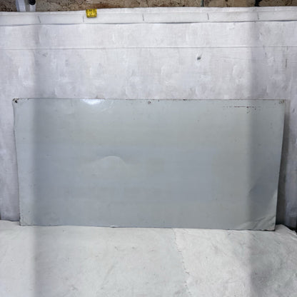 C.M Feeds Columbus Mills Metal Feed Sign Vintage 