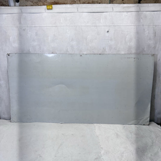 C.M Feeds Columbus Mills Metal Feed Sign Vintage 