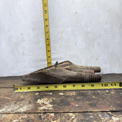 Wooden Vintage Insulator Posts Peg