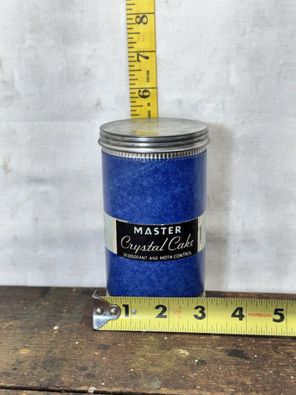 Master Crystal Cake Moth Control Milwaukee Wisconsin Vtg Empty #S-1820