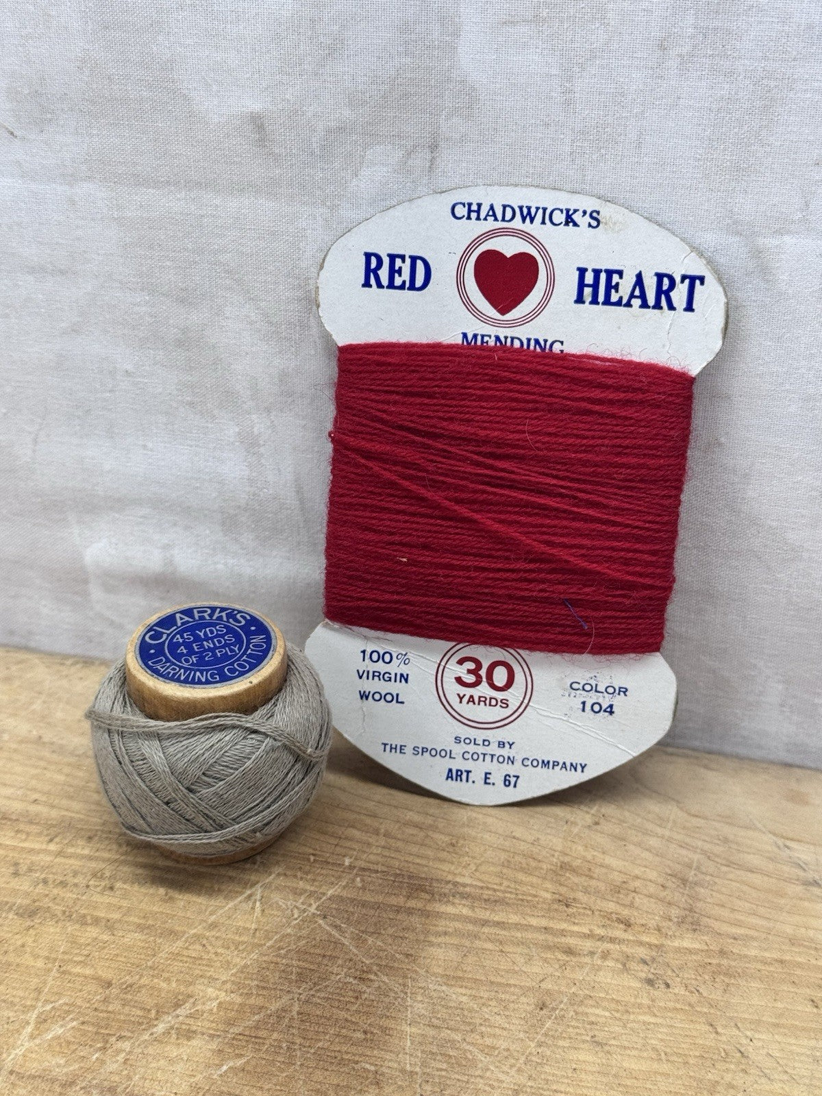 Vintage Thread And Spools #1504