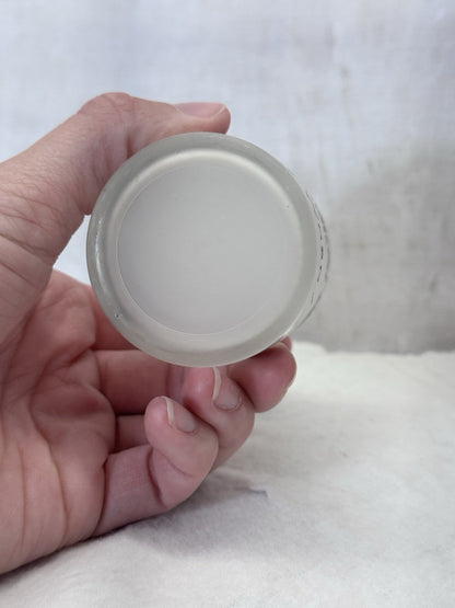4oz Frosted Shot Glass Vintage Hazel Atlas #S-1915
