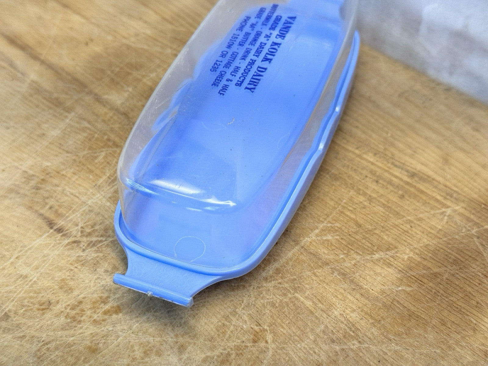 Vande Kolk Dairy Waupun Wisconsin Butter Ad Container #1443