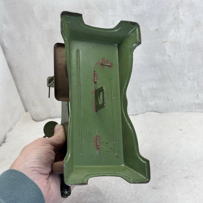 Child’s Metal Vintage Green Sewing Machine