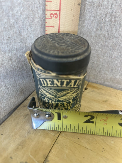 Dental Sweet Snuff Tobacco Empty Tin
