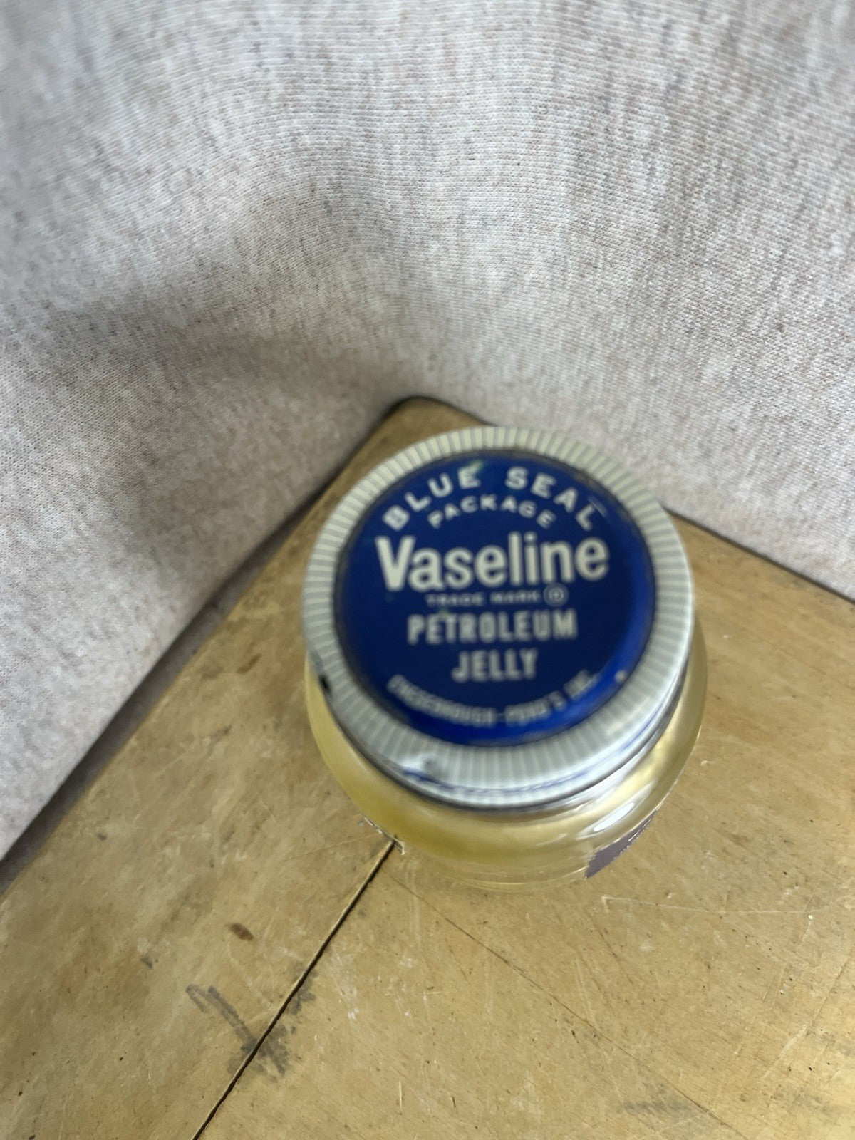 Vintage Vaseline 1 3/4oz Empty Jar