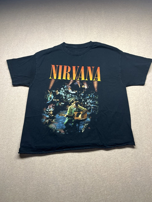 nirvana t shirt medium