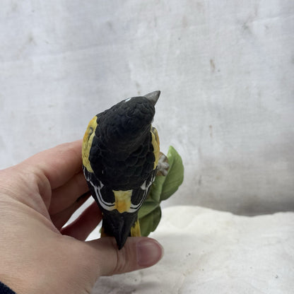 Lefton Porcelain Oriole Bird Figurine Japan Vintage