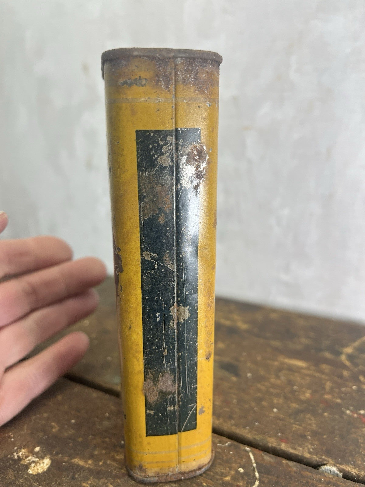 Royal Blue Stores Allspice Tin Vintage 