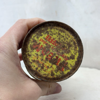 Pream Coffee Creamer Small Tin Can Vintage Rustic