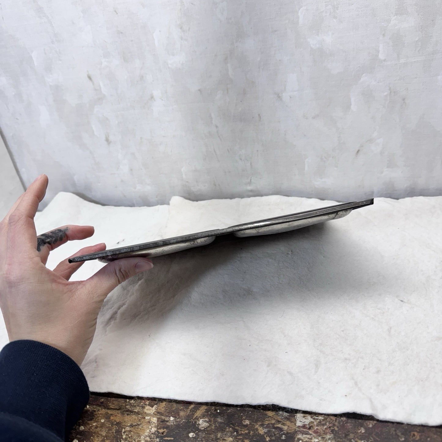 Ladyfinger Baking Tin Vintage 