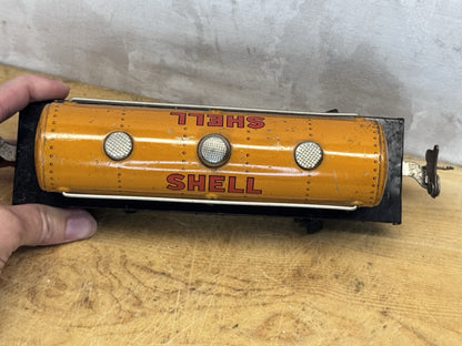 Vtg Lionel Lines Shell 1680 Orange Tank Train Car #S-1598