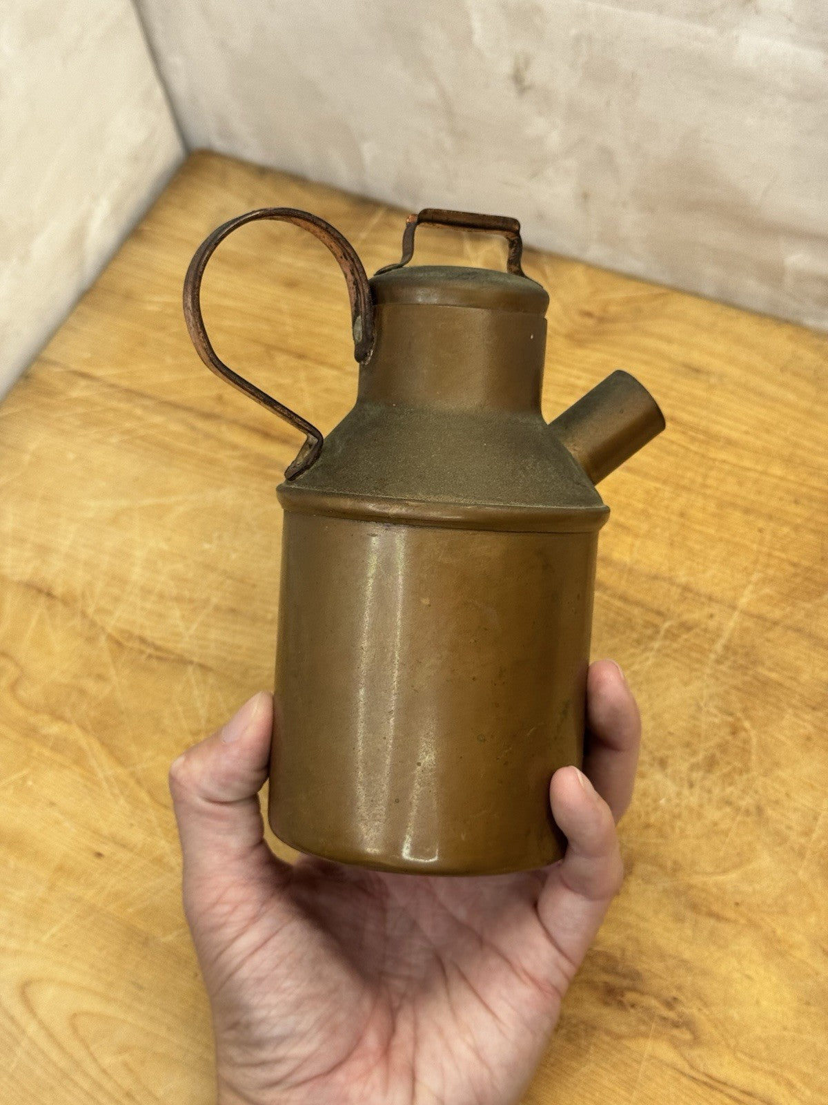 Antique Copper Pitcher #1273