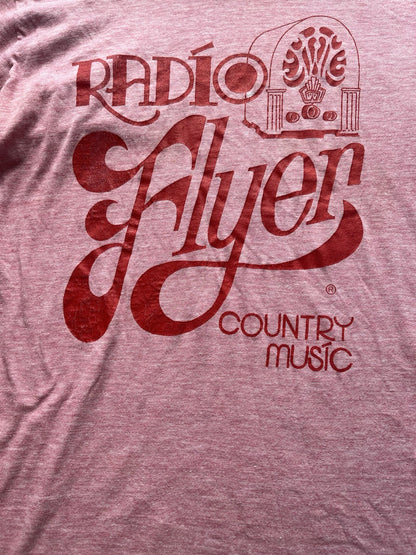 1970s, 80s Red Distessed Radio Flyer Tshirt