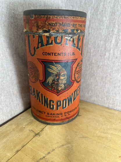 Calumet Vintage Baking Powder Tin