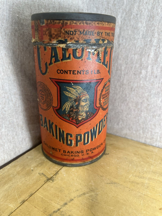 Calumet Vintage Baking Powder Tin