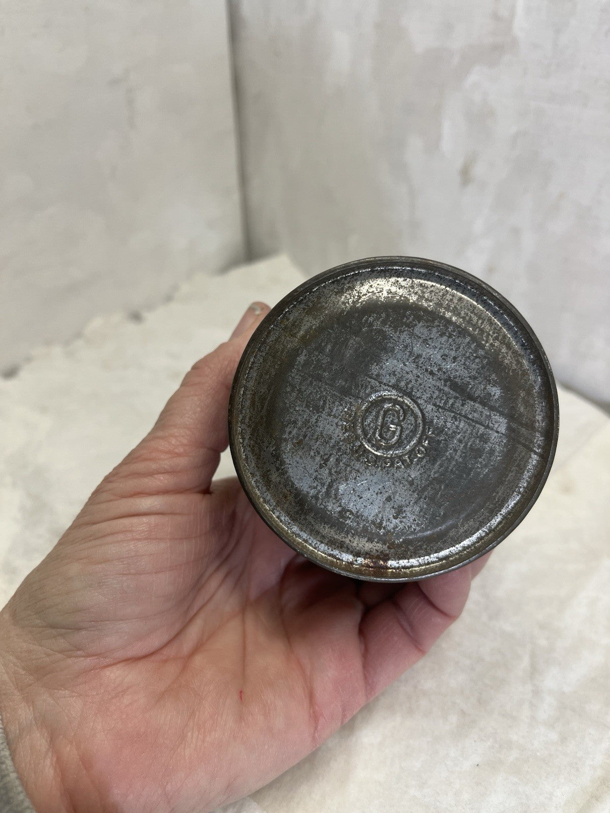 KC Baking Powder Tin Vintage 