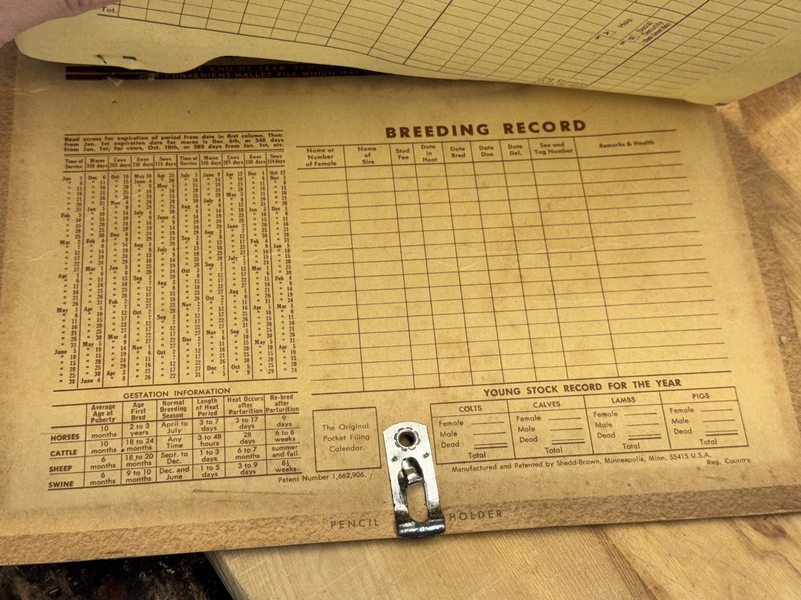T V Building Supply Brandon Wisconsin 1971 Advertising Calendar #1416
