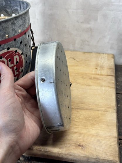 Vintage Old Pal Minnow Bucket #S-1803