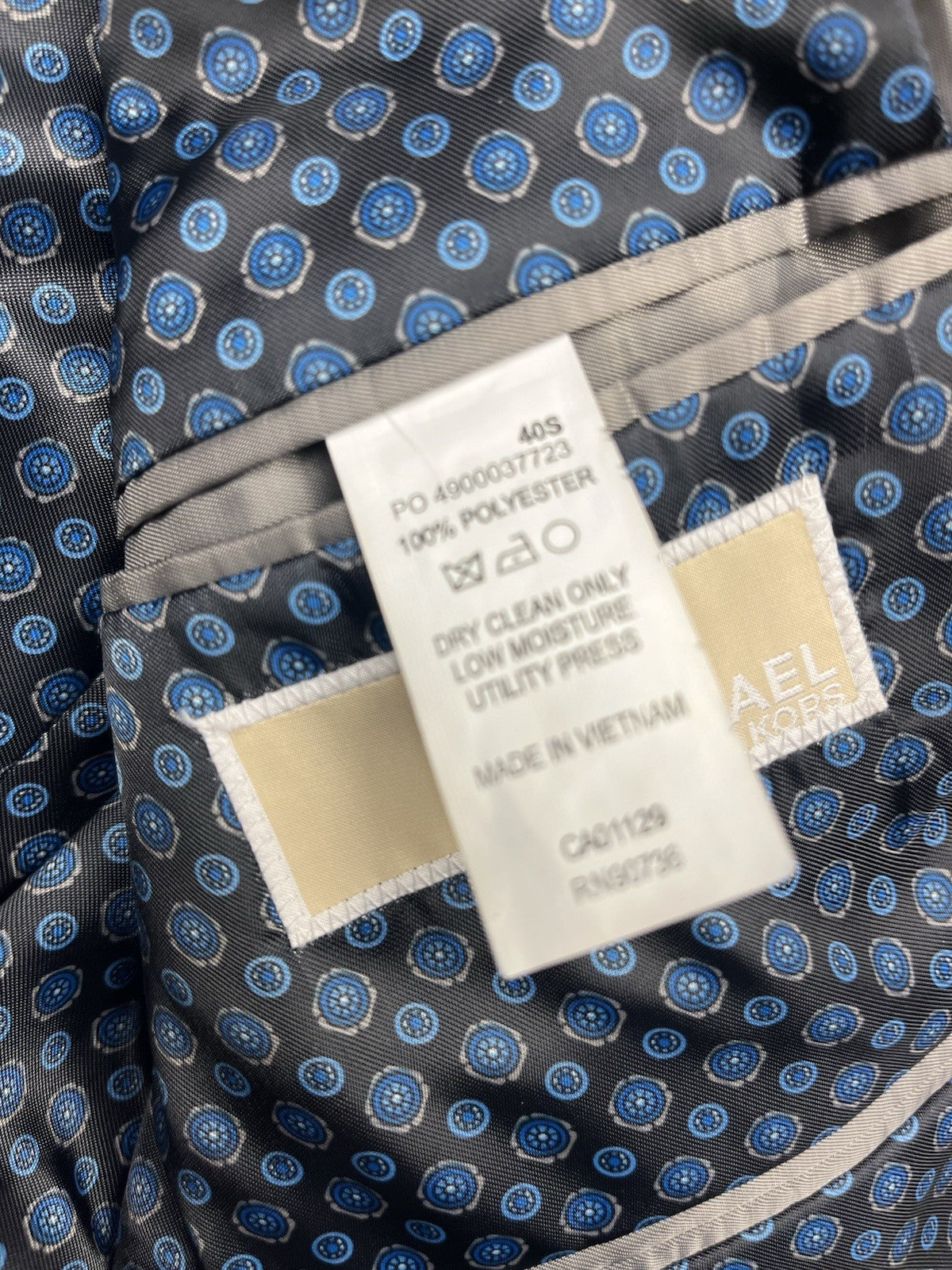 Michael Kors Corduroy Sports Coat 40S